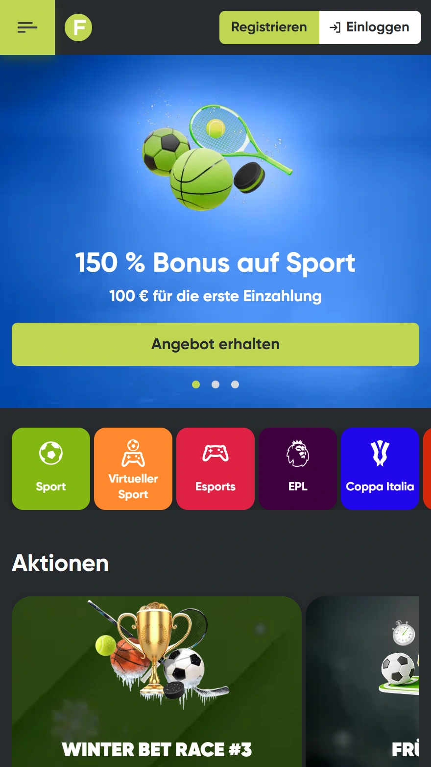 Fresh Casino Startseite