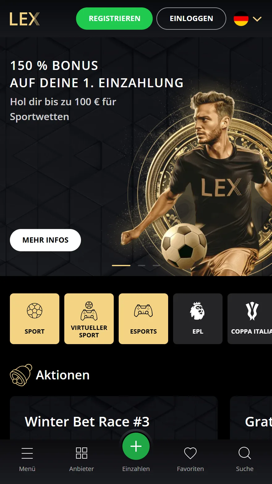 Lex Casino Startseite