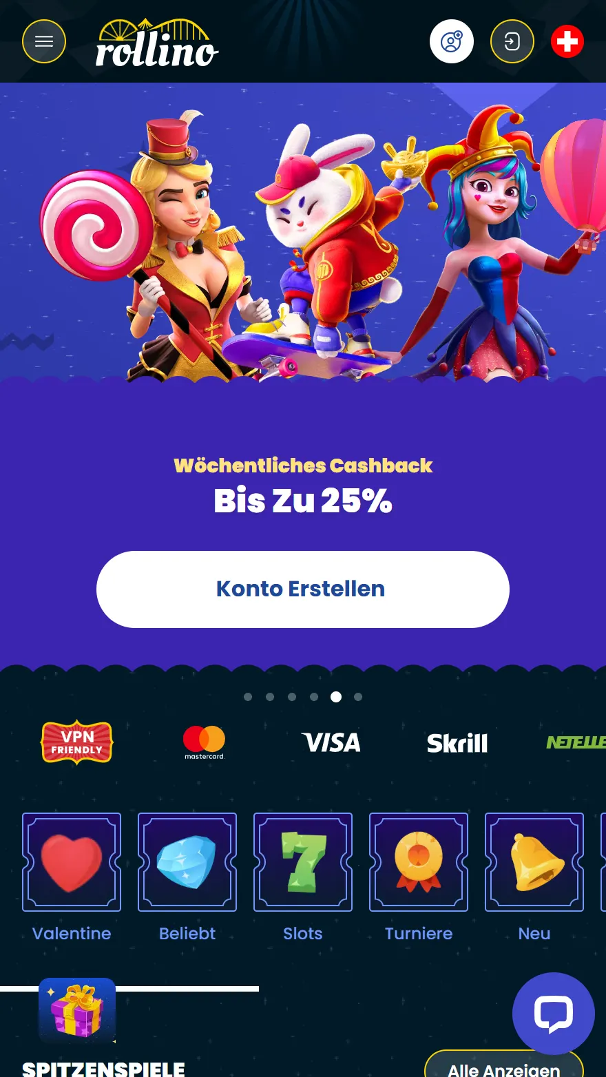Rollino Startseite