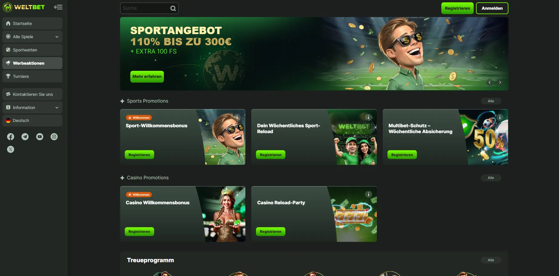 Weltbet Sportwetten Boni
