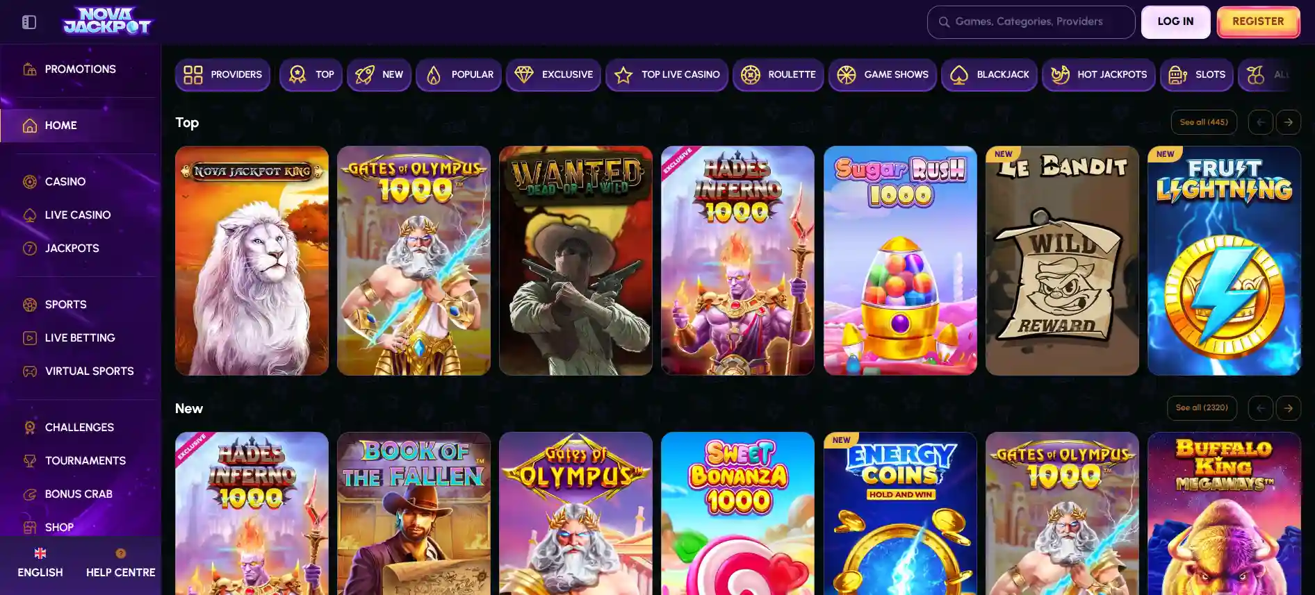 NovaJackpot casino