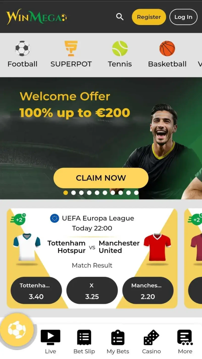 WinMega spordiennustused