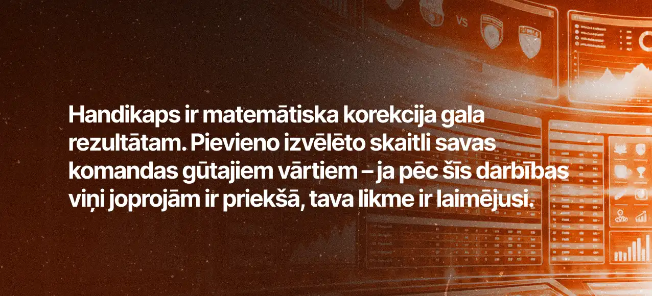 Kā strādā handijapa likmes?