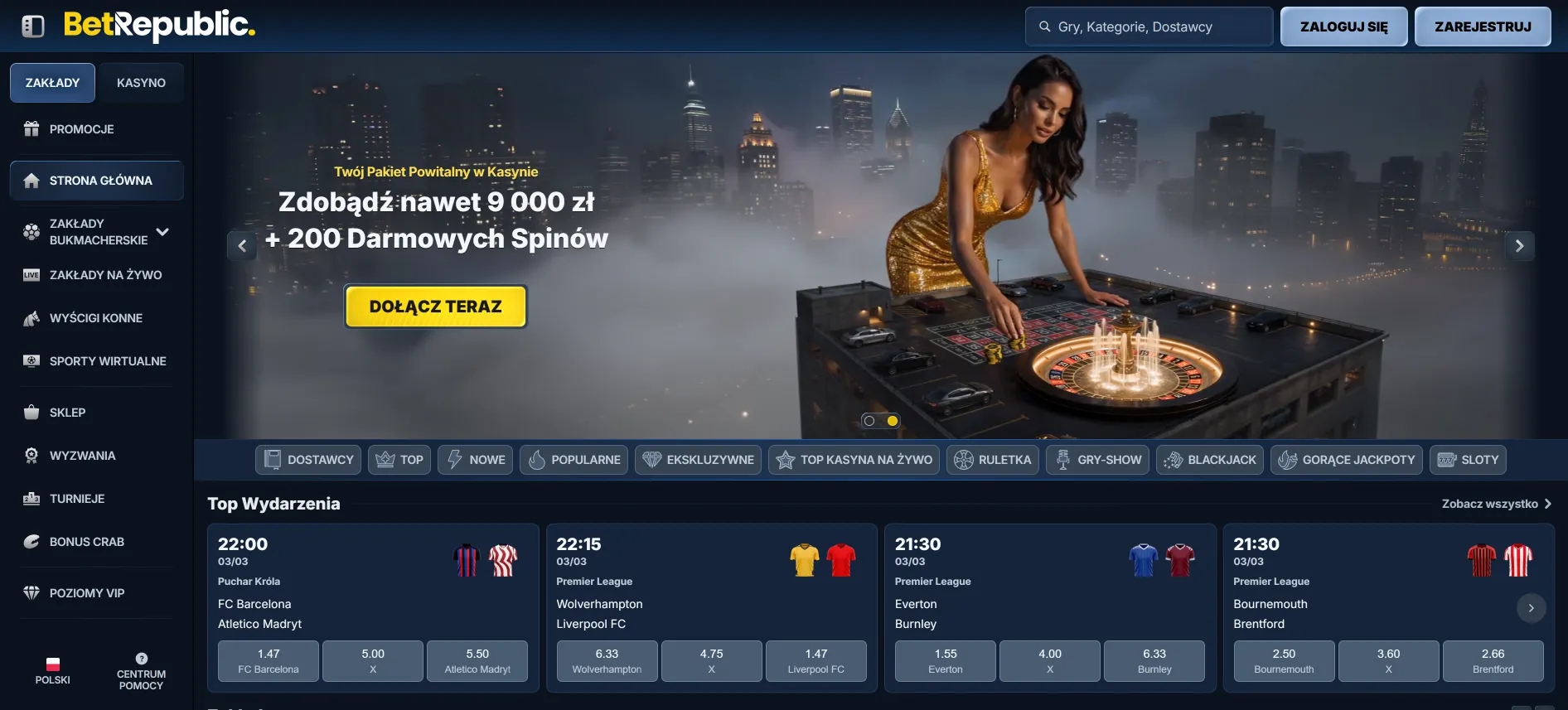 BetRepublic казино