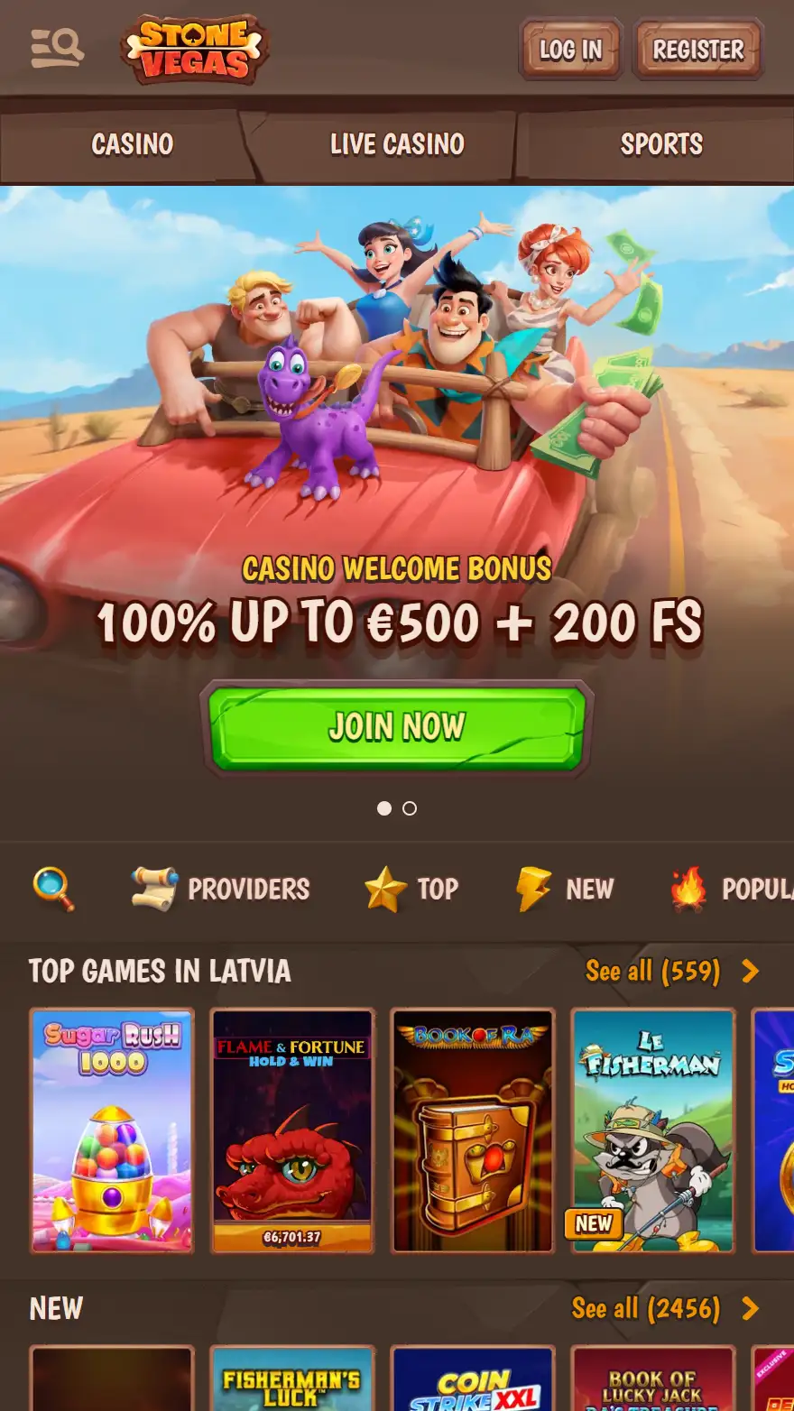 Stonevegas казино главная страница