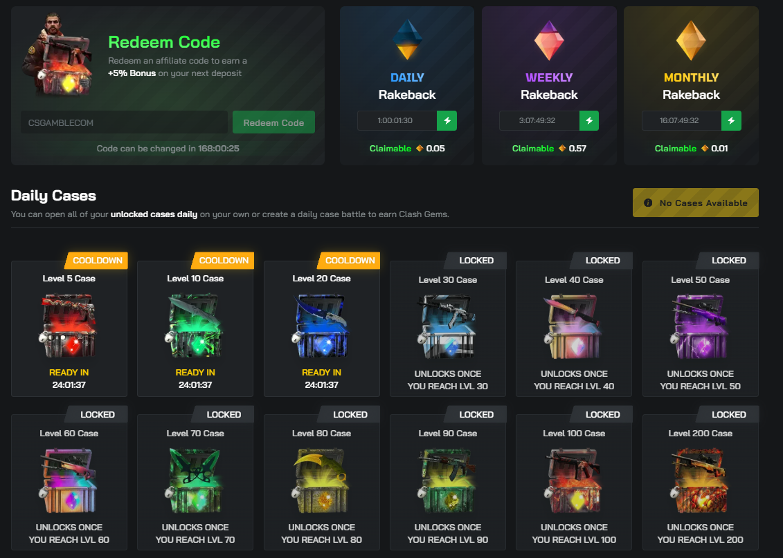 Clash.gg promo code 2025