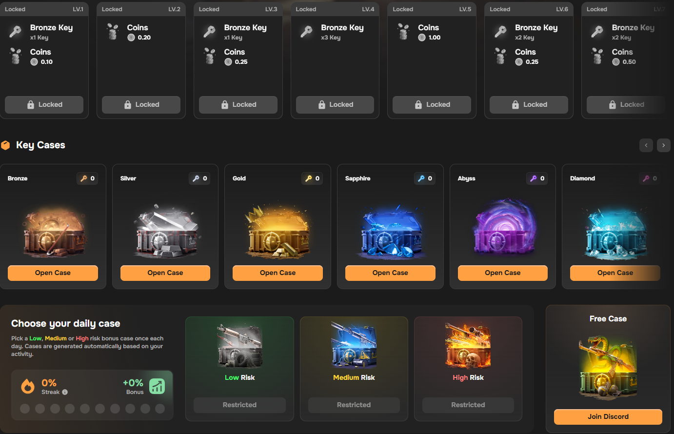 CSBattle.com key cases page