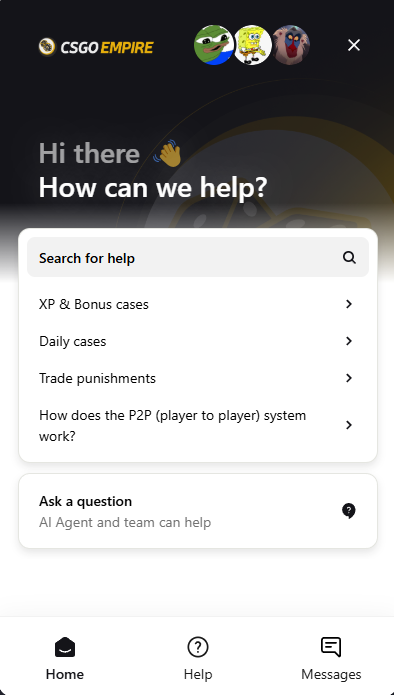 csgoempire support