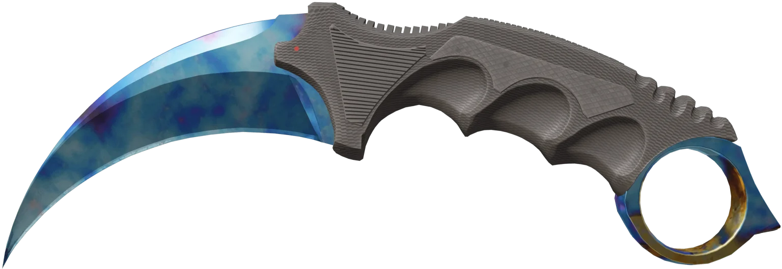 See Karambit - Case Hardened (Factory New) – Pattern #387 “Blue Gem”