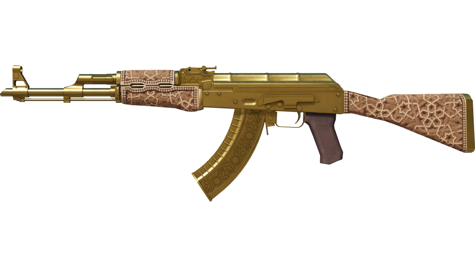 See AK-47 | Gold Arabesque (Souvenir Factory New)