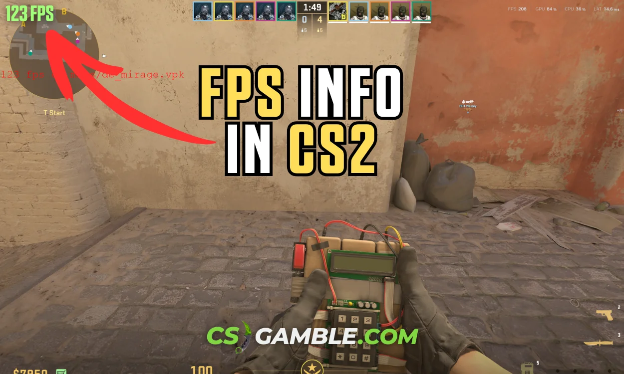 Show FPS in CS2