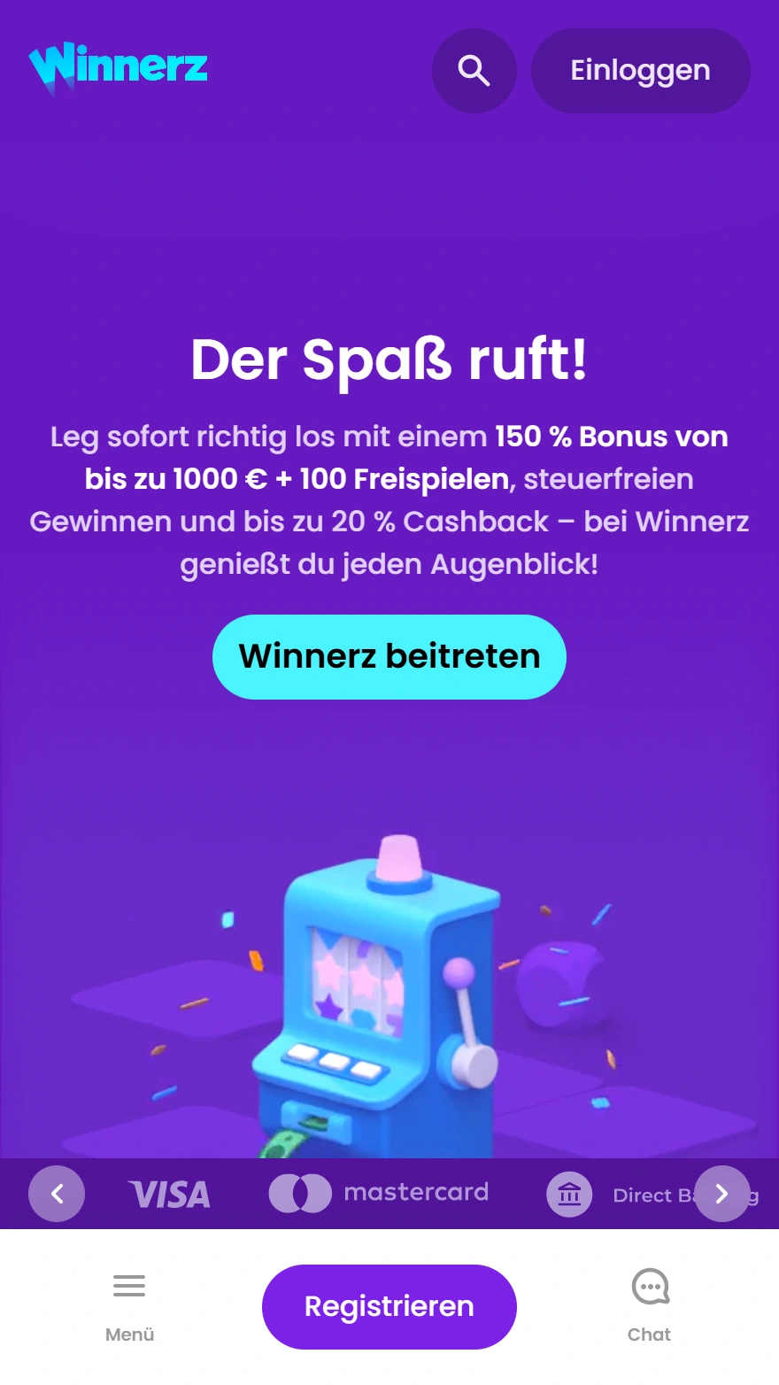 Winnerz Casino Startseite