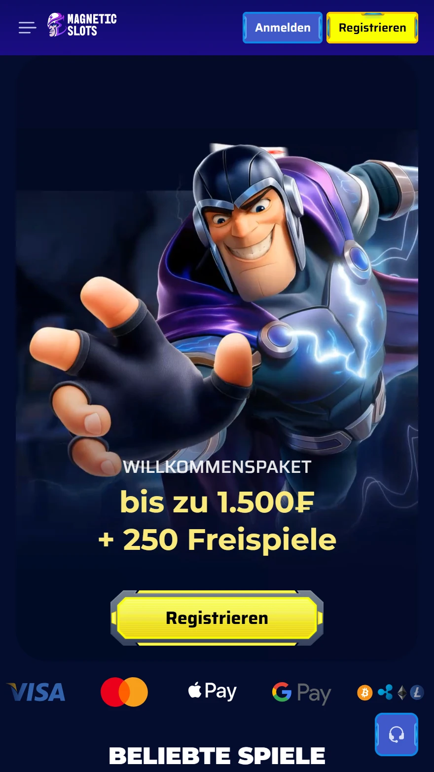 Magneticslots Casino-Startseite