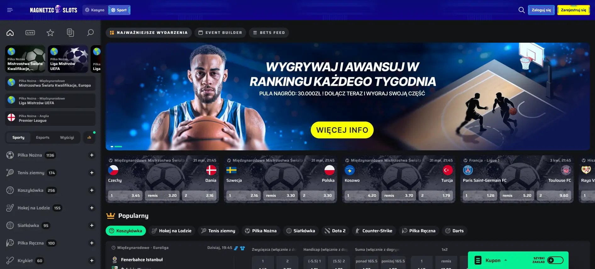 Magneticslots ставки на спорт