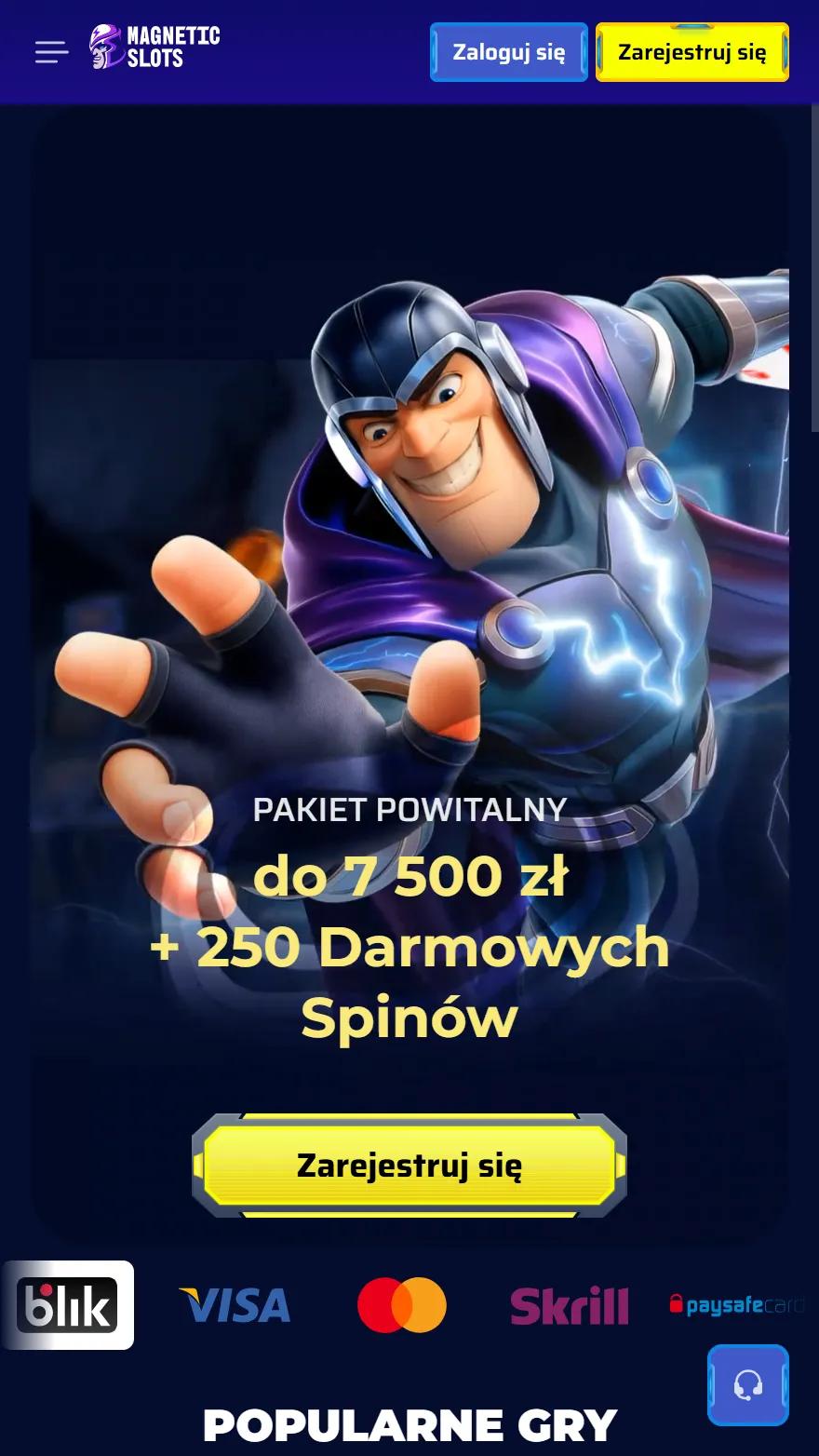 Magneticslots главная страница