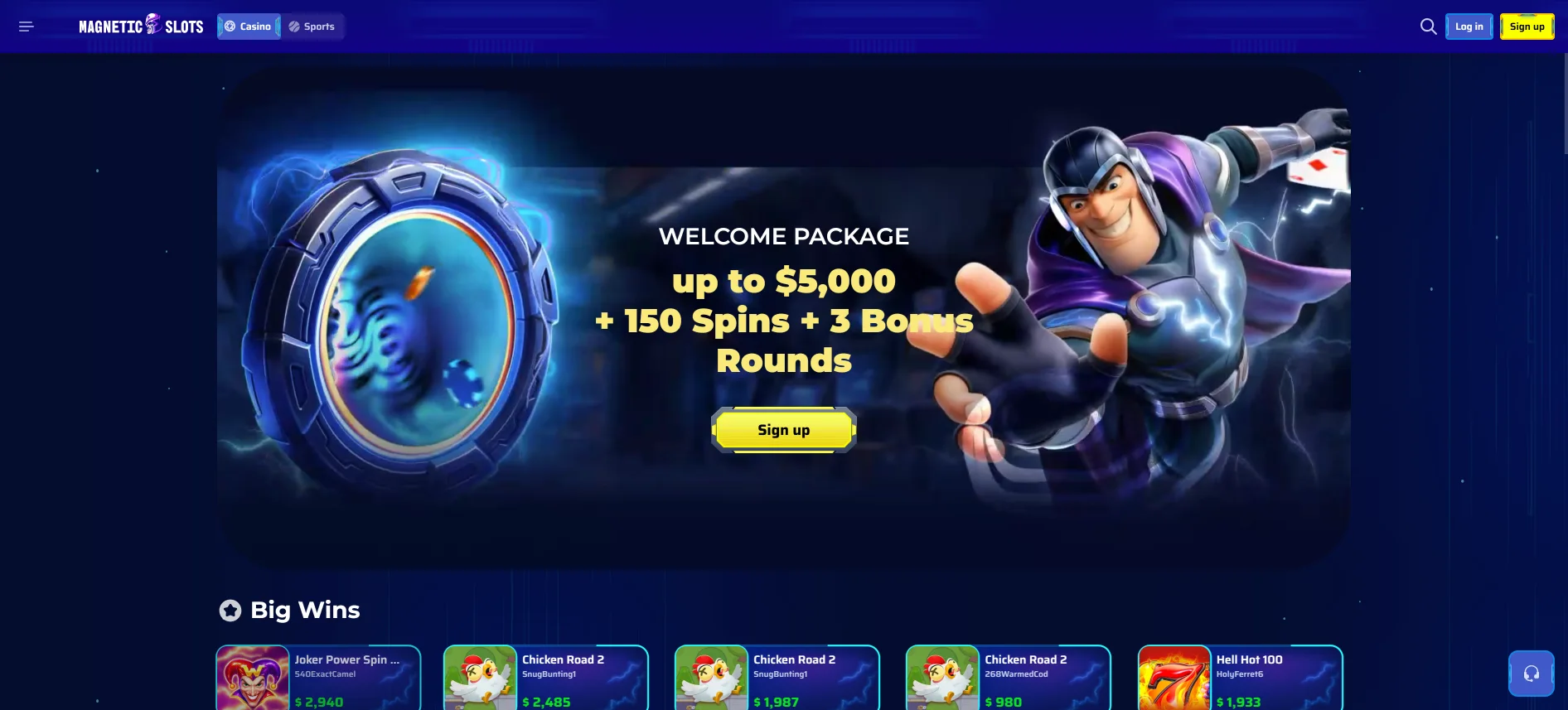 MagneticSlots Casino