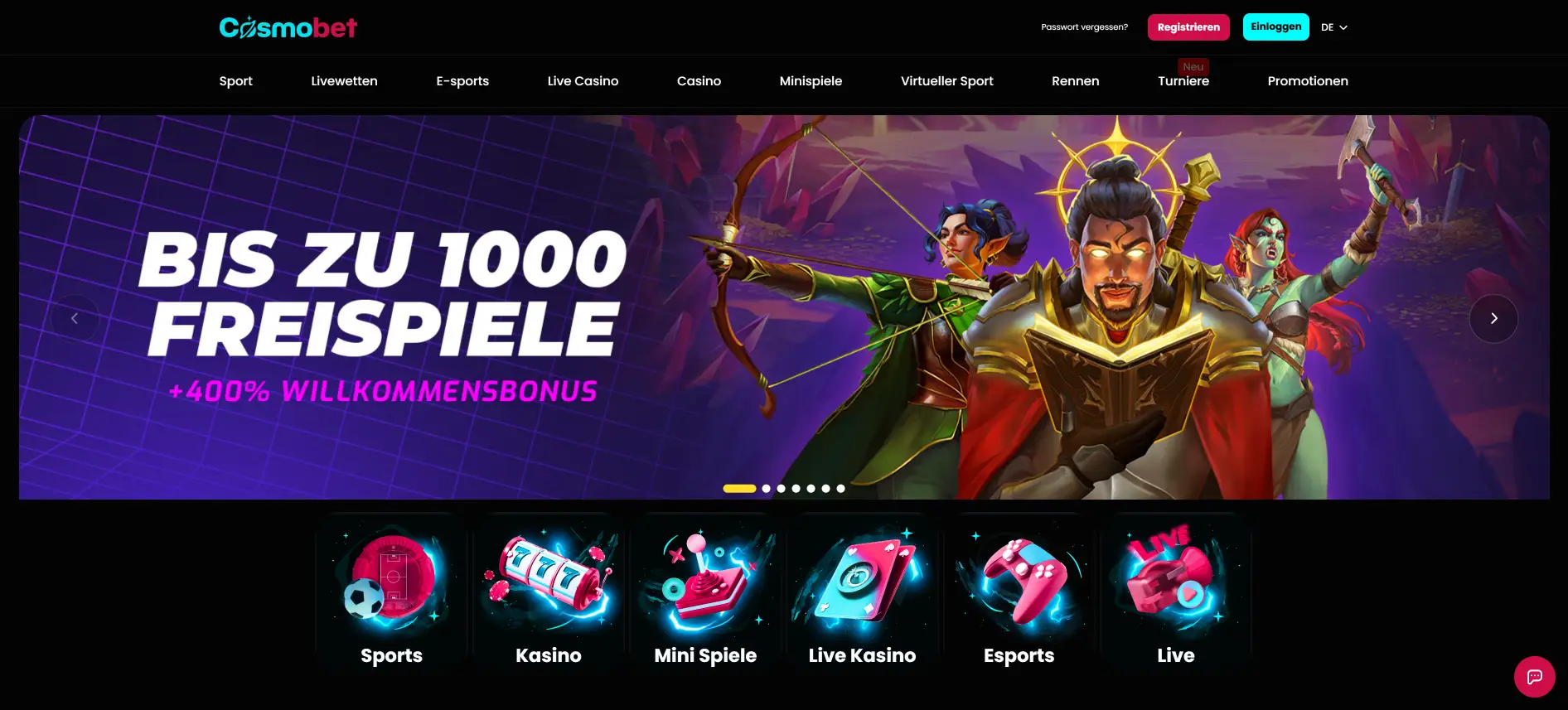 Cosmobet Casino Schweiz