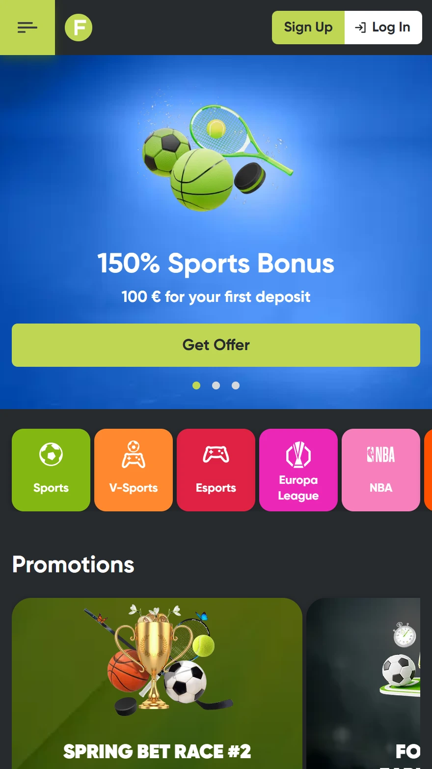 Fresh Casino totalizatora lapa