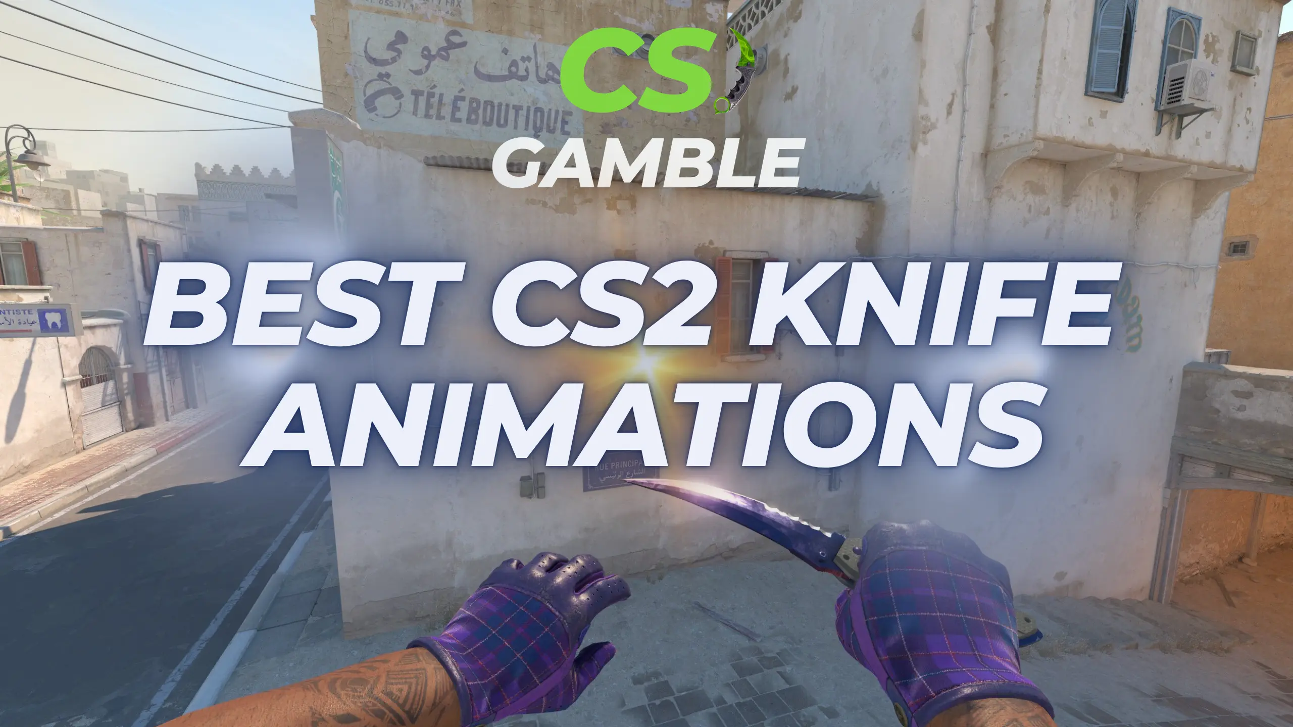 best cs2 knife animations