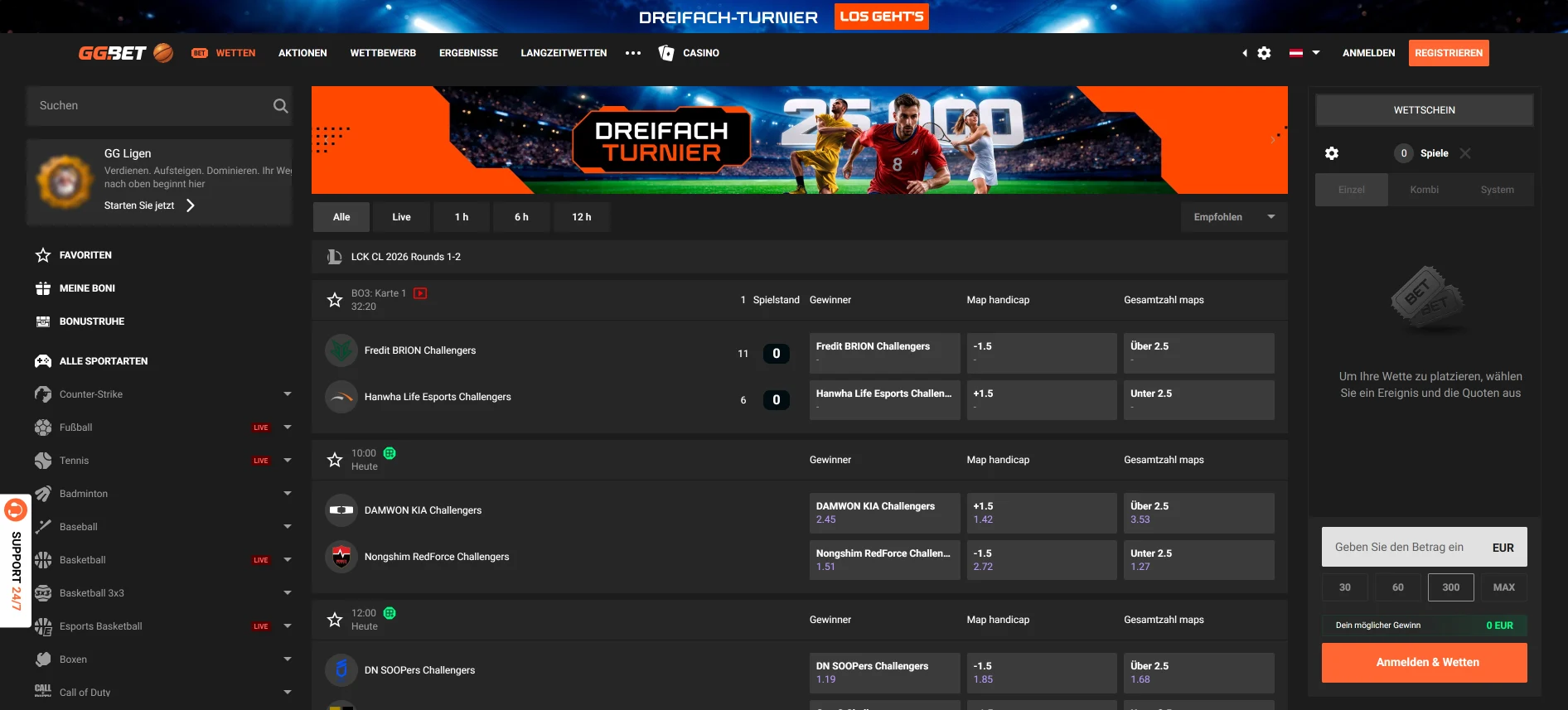 GGBet Sportwetten