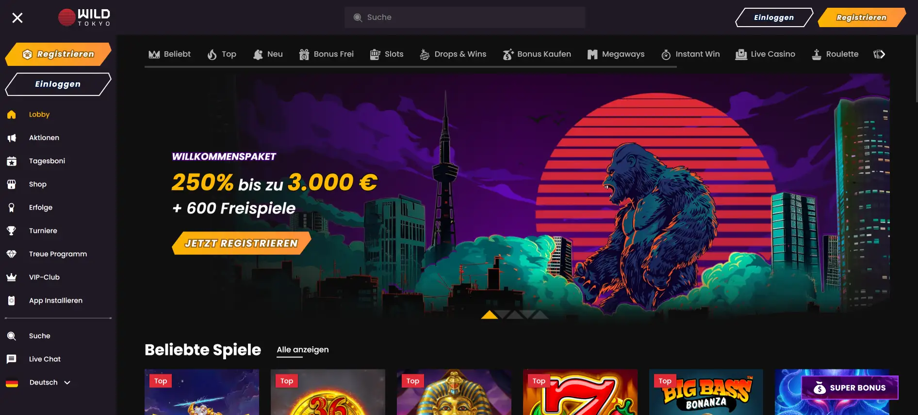 Wild Tokyo Casino