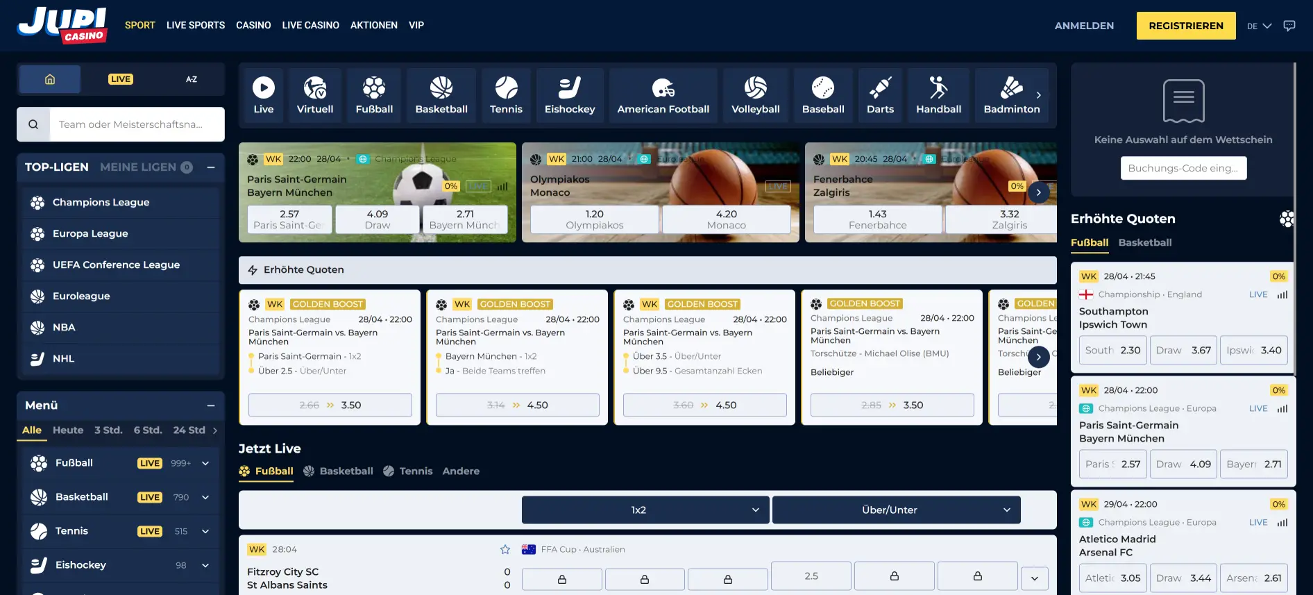 Jupi Sportwetten