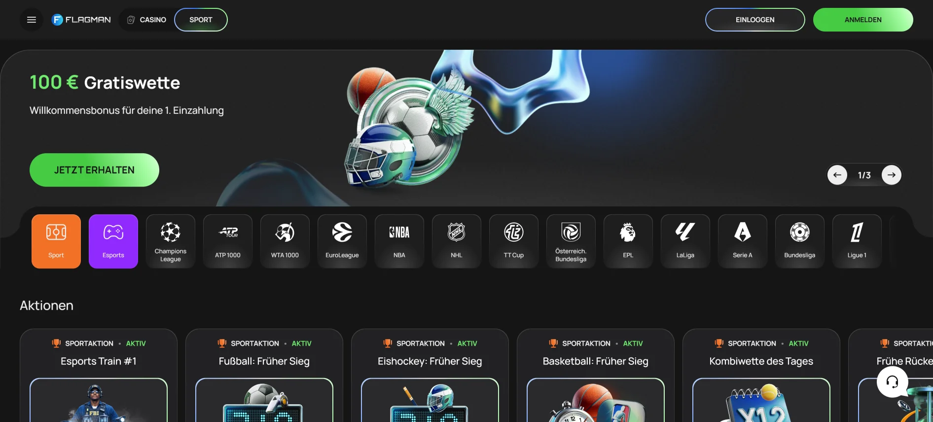 Flagman Casino Sportwetten