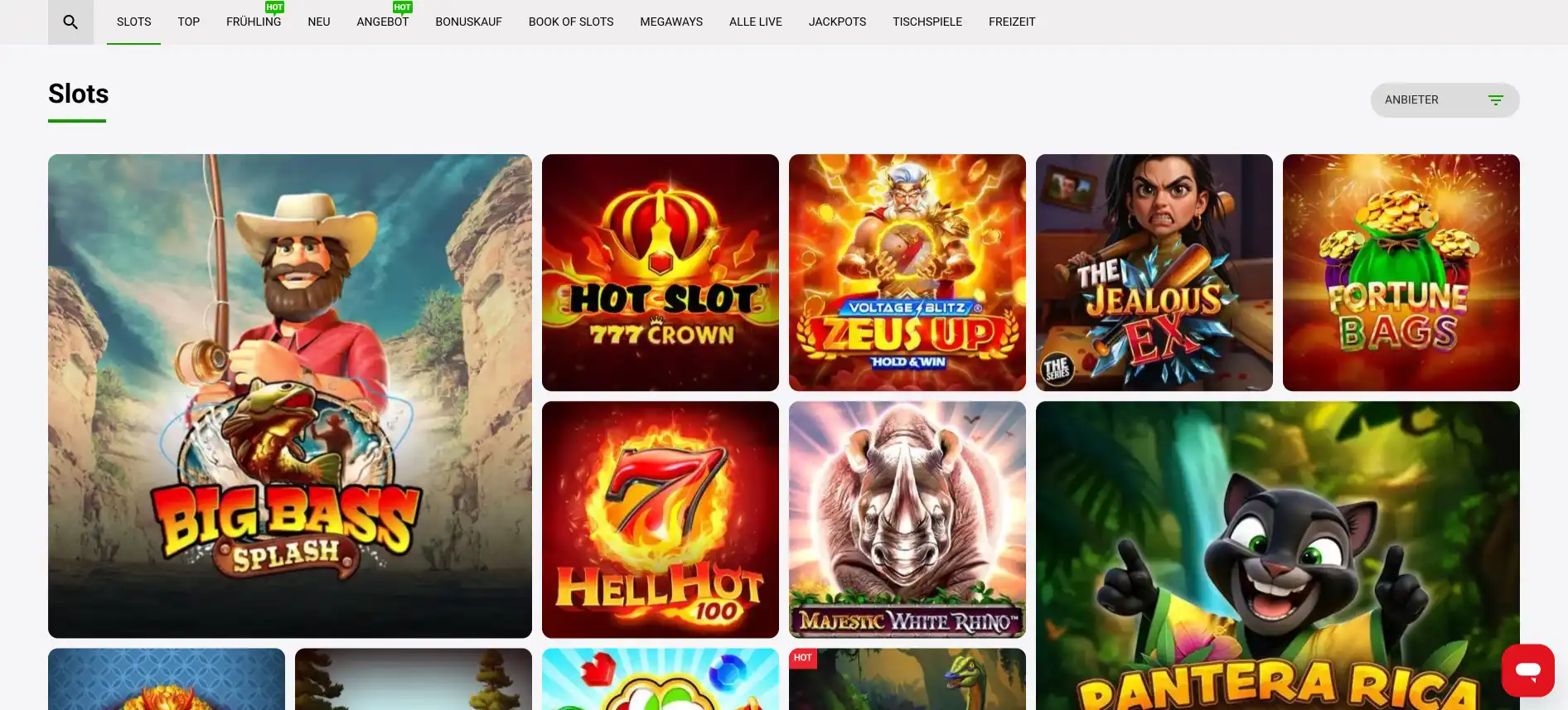 ZodiacBet Casino Spiele