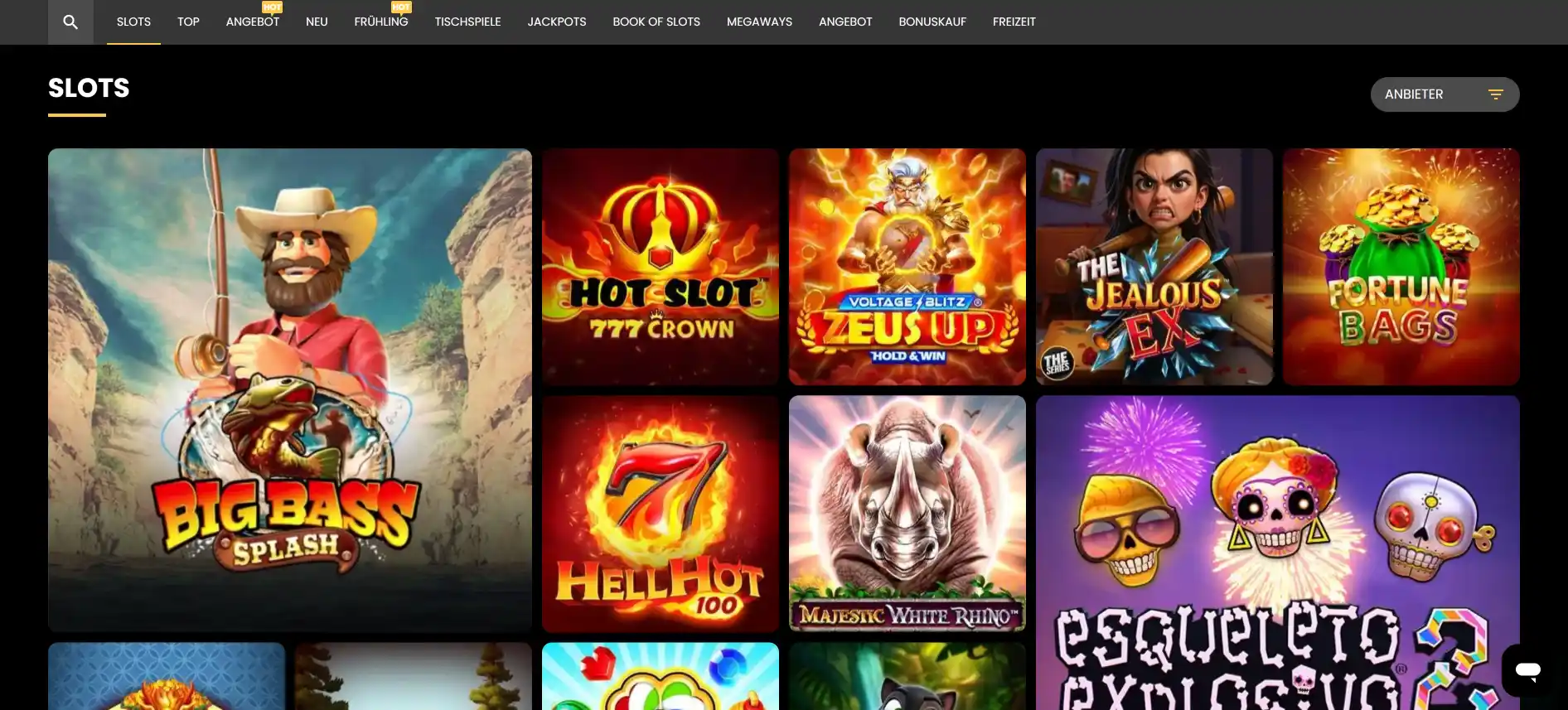 EmirBet Casino Spiele