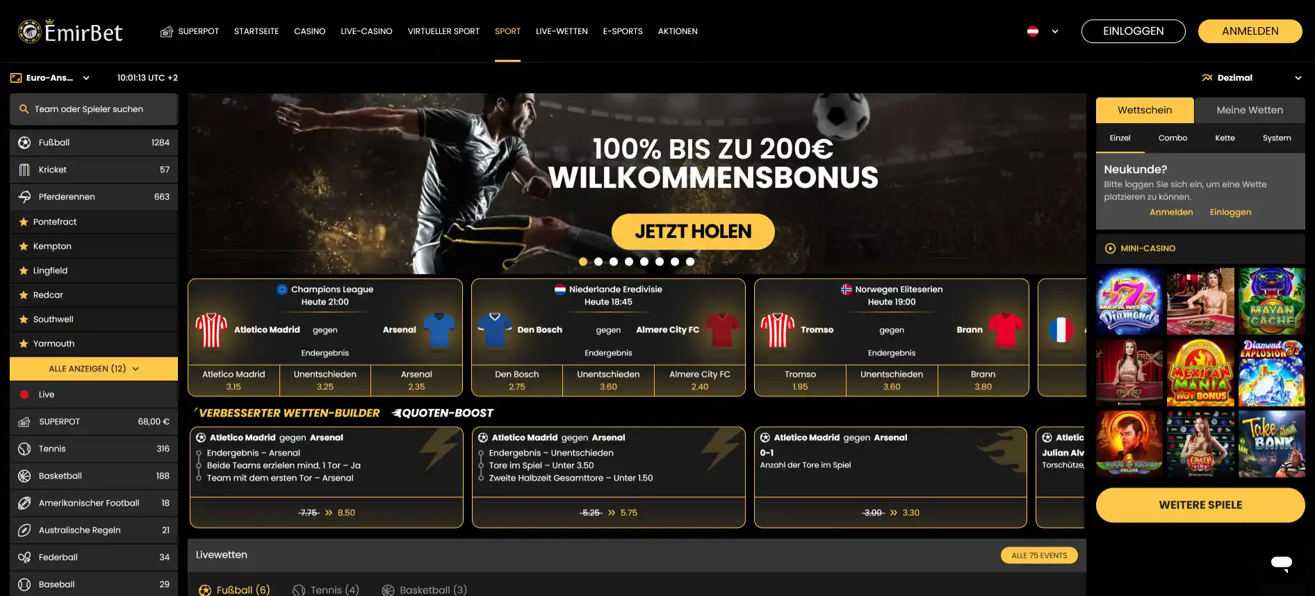 EmirBet Sportwetten