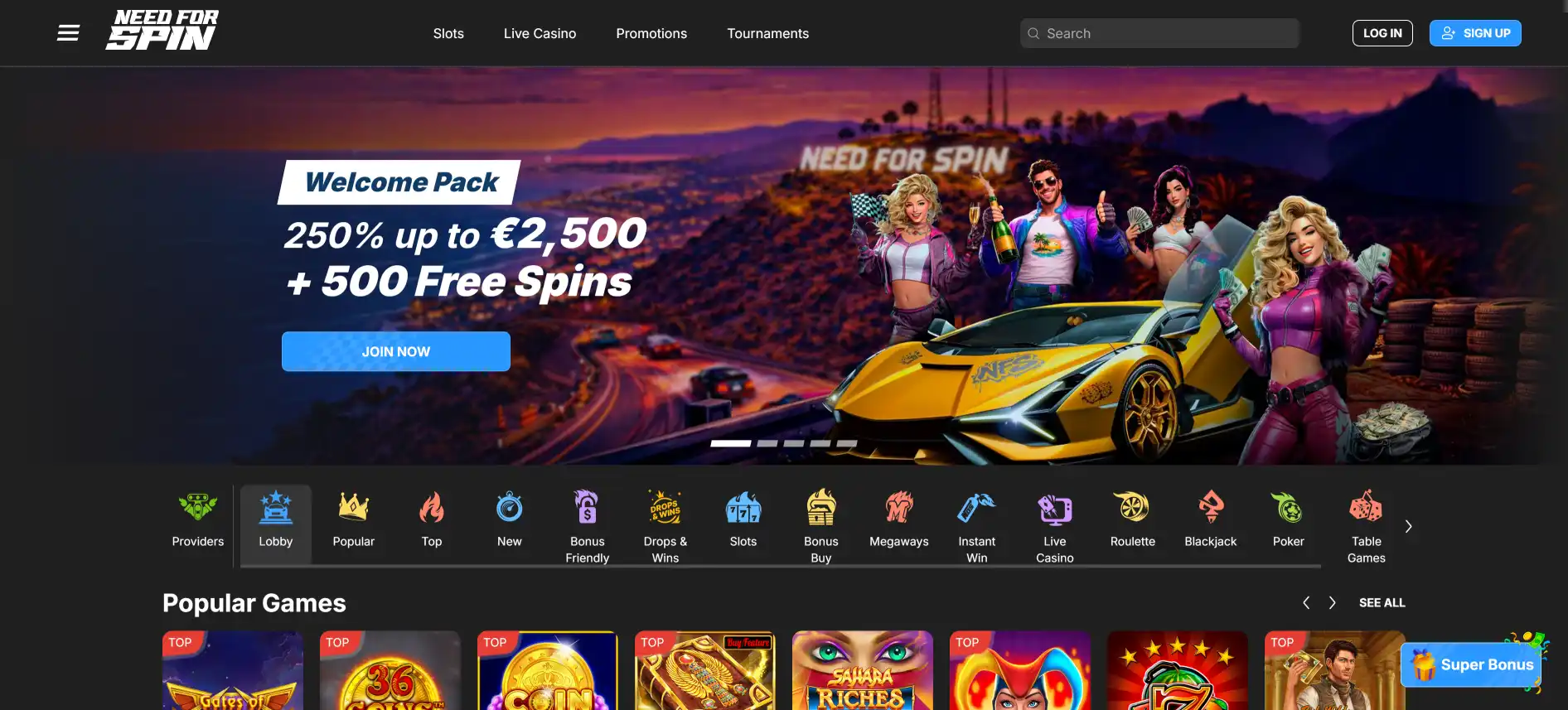 NeedForSpin Casino