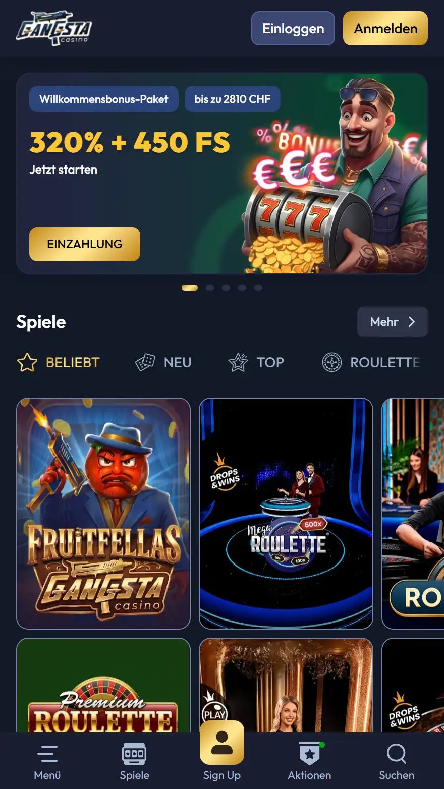 Gangsta Casino Startseite
