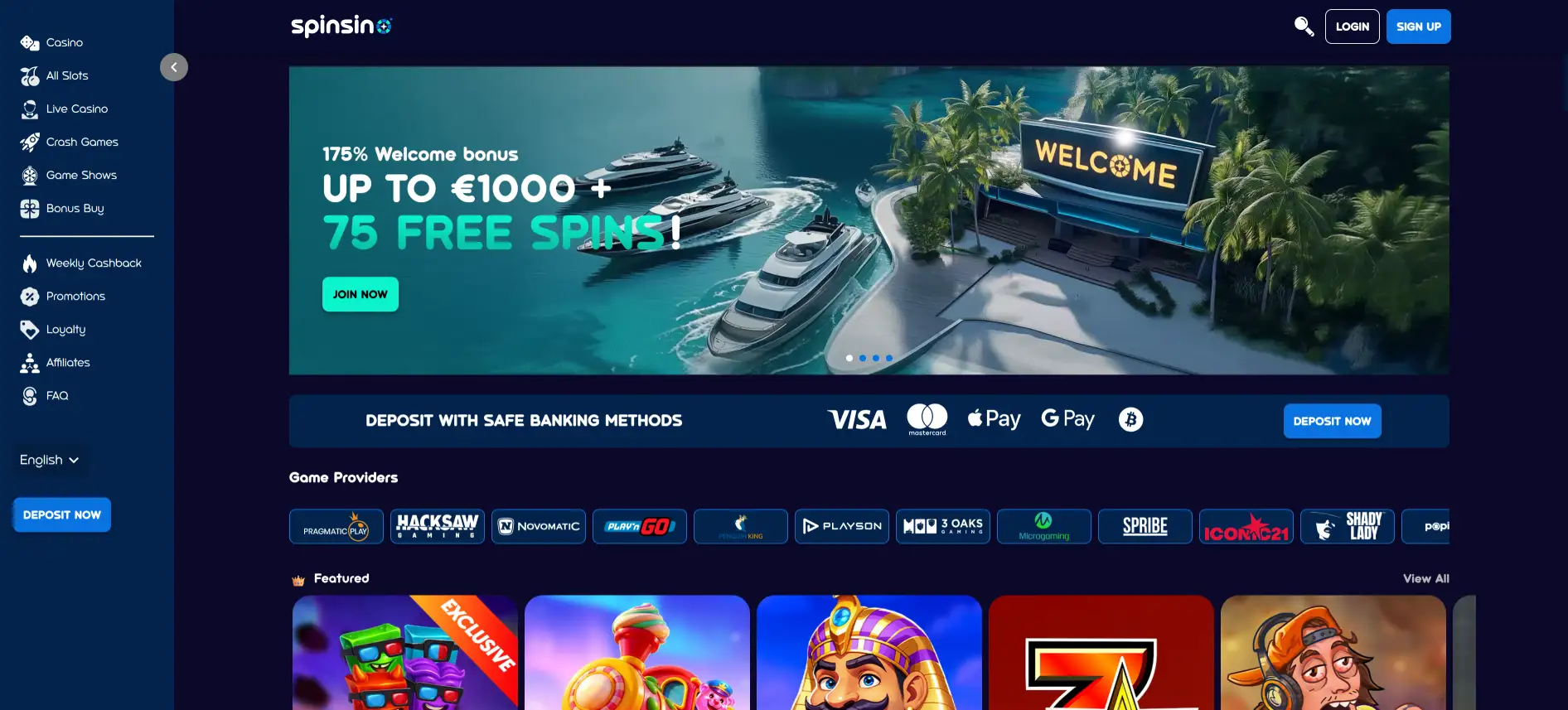 Spinsino казино