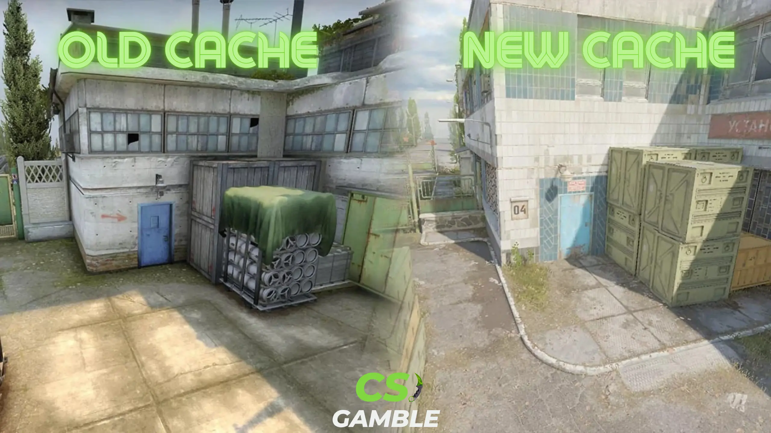 cache Visual Overhaul and Lighting