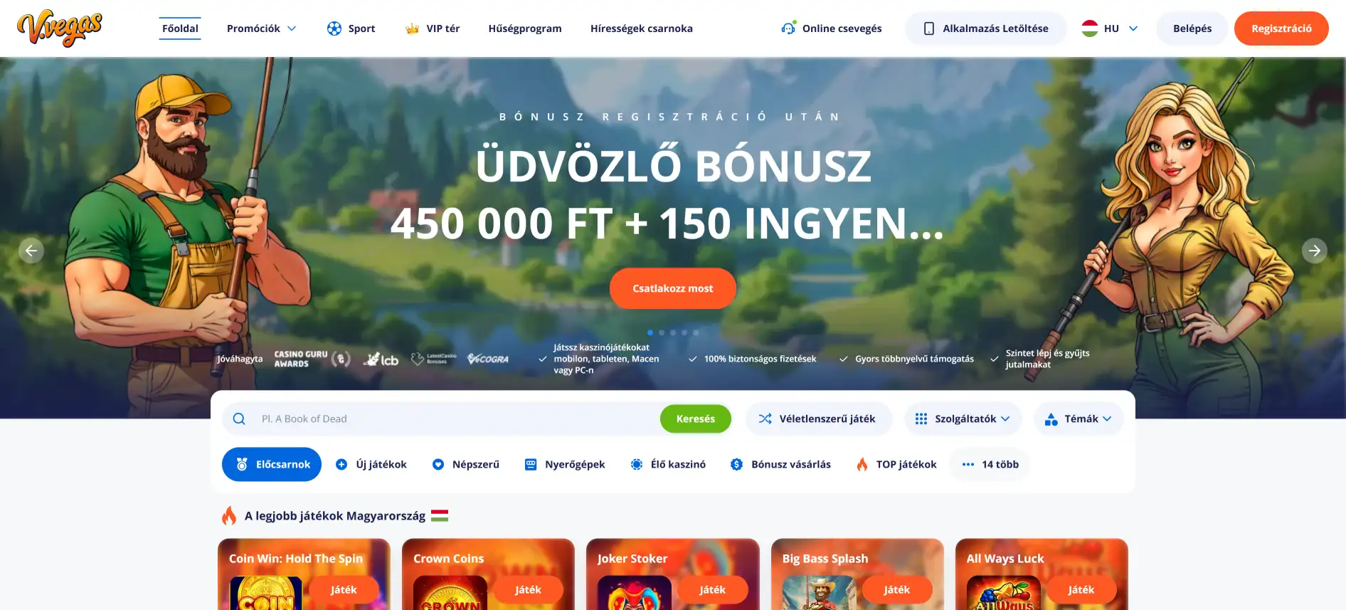 V. Vegas kaszinó