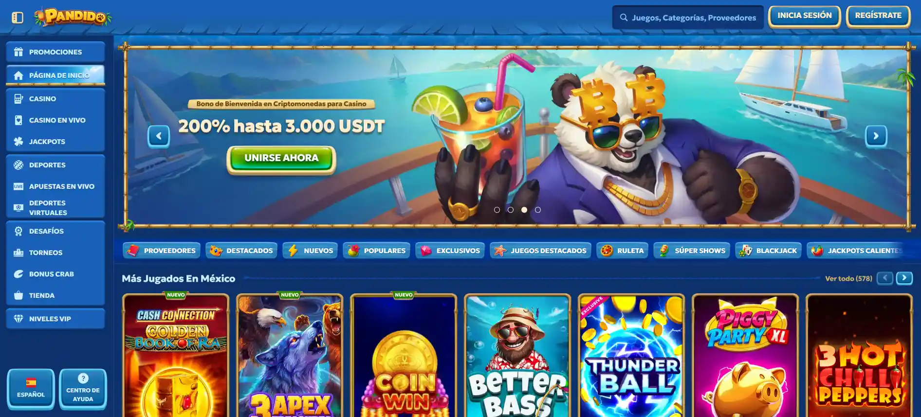 Pandido Casino