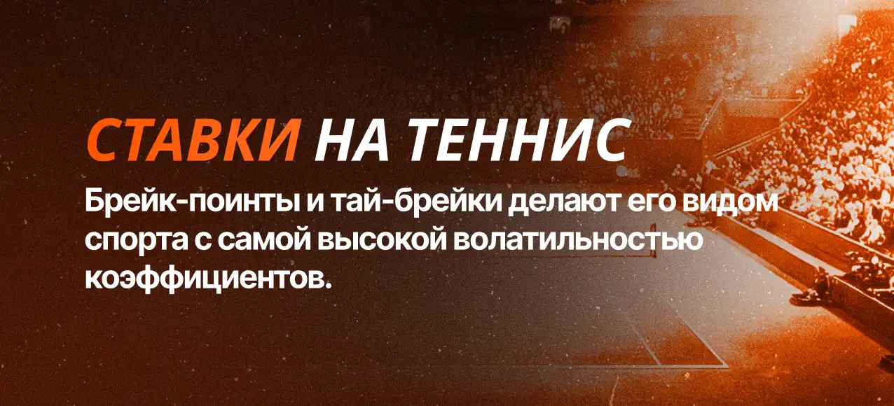 Ставки на теннис, виды