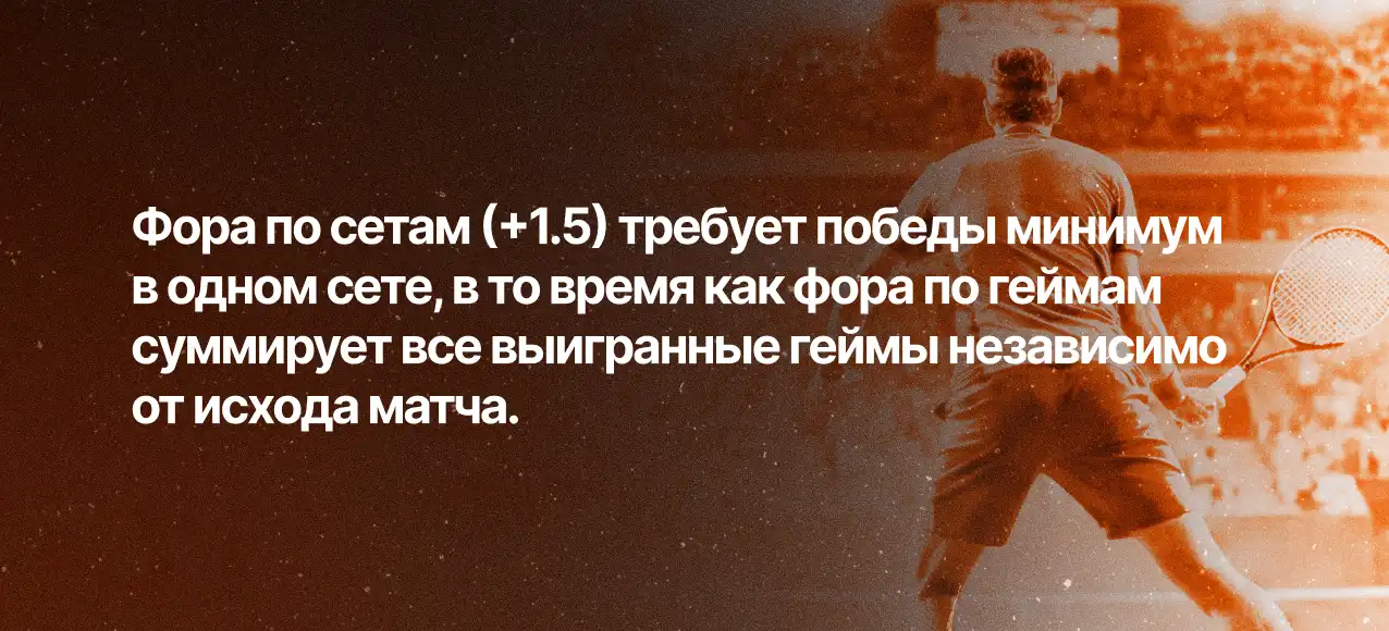 Гандикап в теннисе