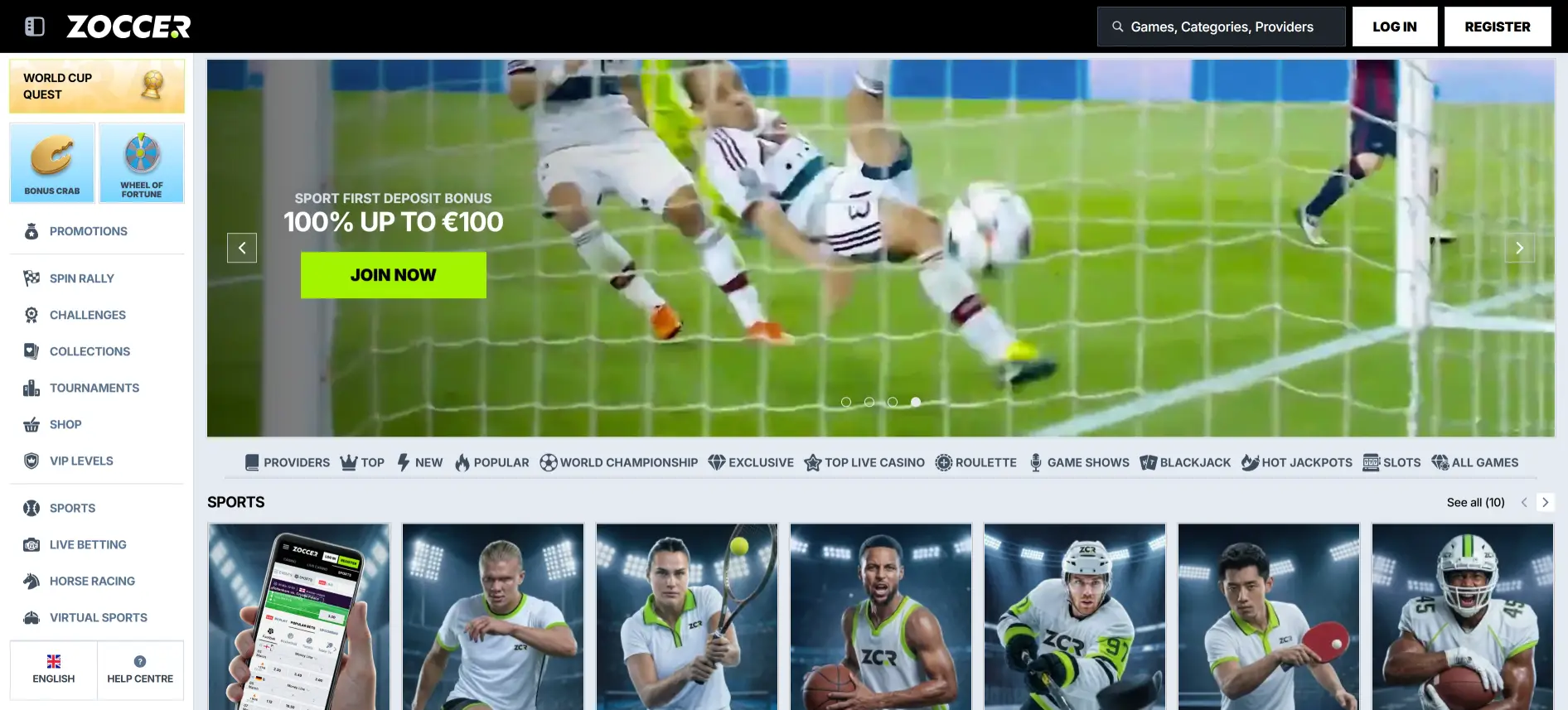 Zoccer sportsbook
