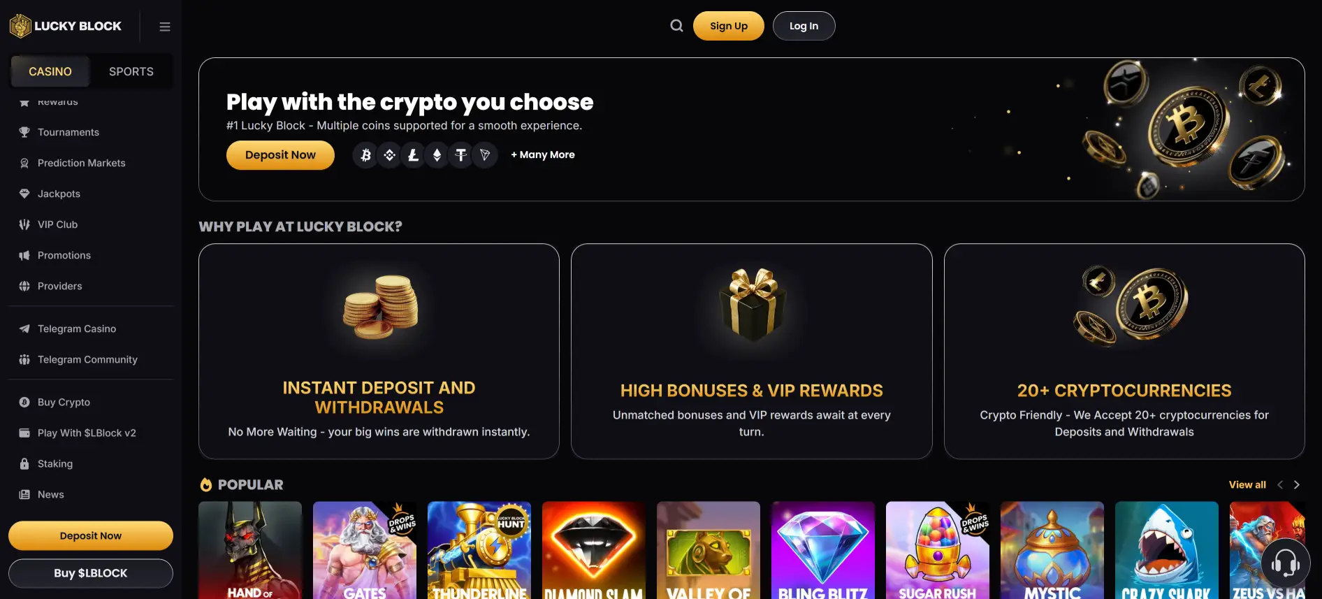 Lucky Block sportsbook