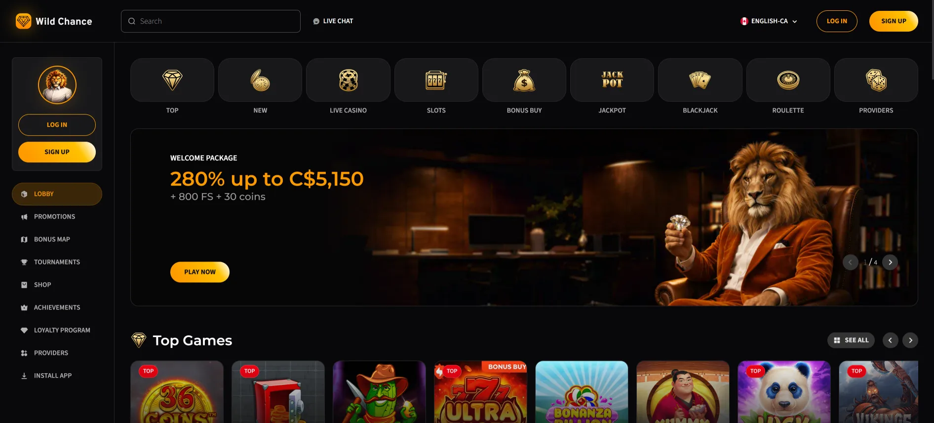 Wild Chance Casino Canada