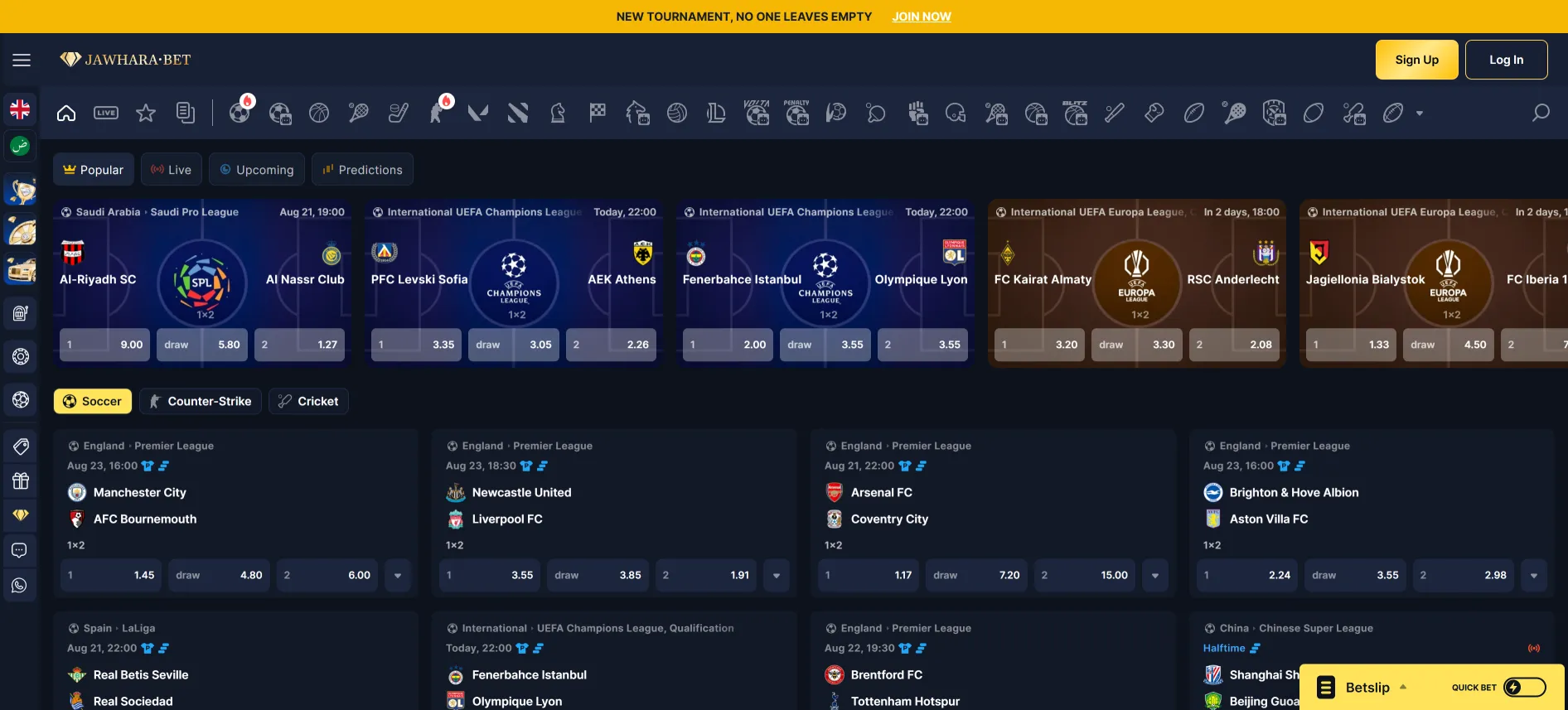 Jawhara Bet sports betting
