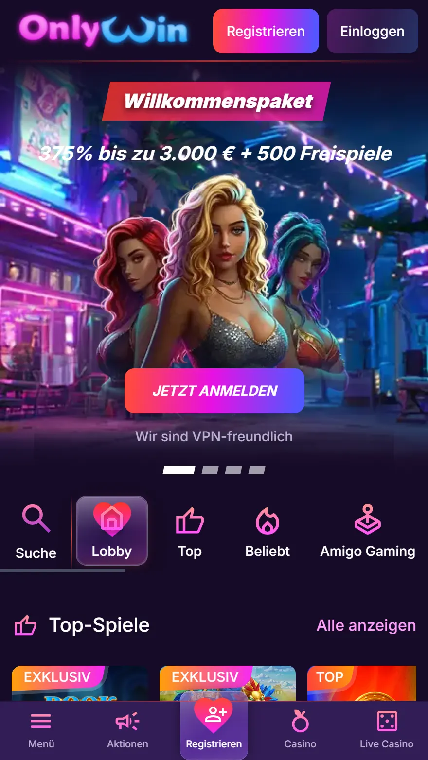 OnlyWin Casino