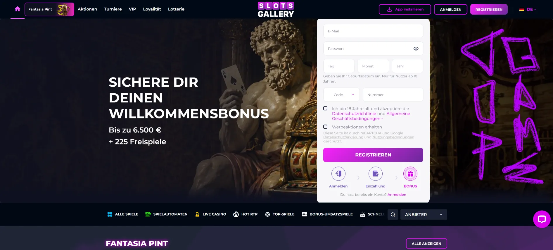 Slots Gallery Casino Österreich