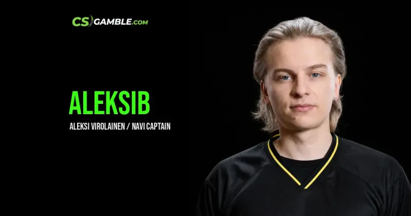 Aleksib (Aleksi Virolainen) Natus Vincere CS2 captain