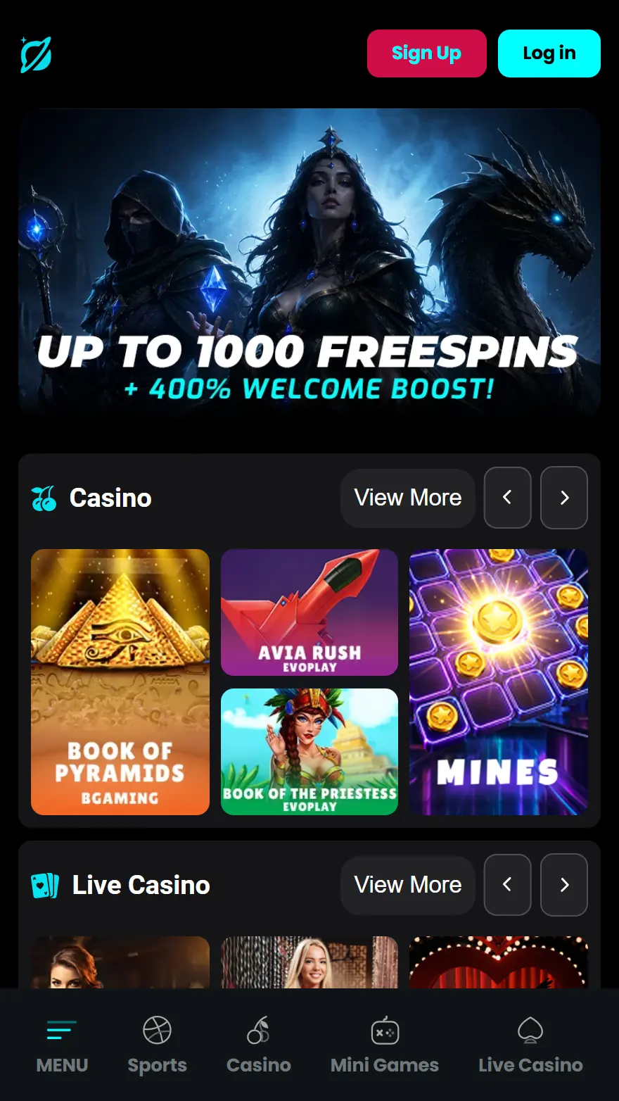 Cosmobet kasiino avaleht
