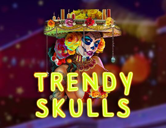 Trendy Skulls background