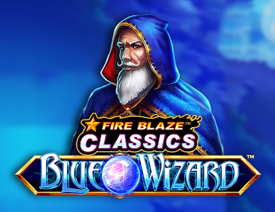 Fire Blaze: Blue Wizard background