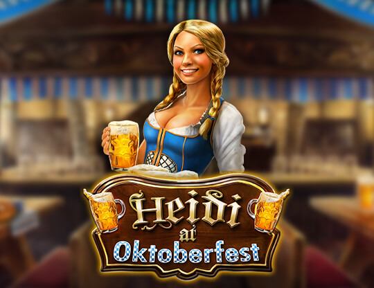 Heidi at Oktoberfest background